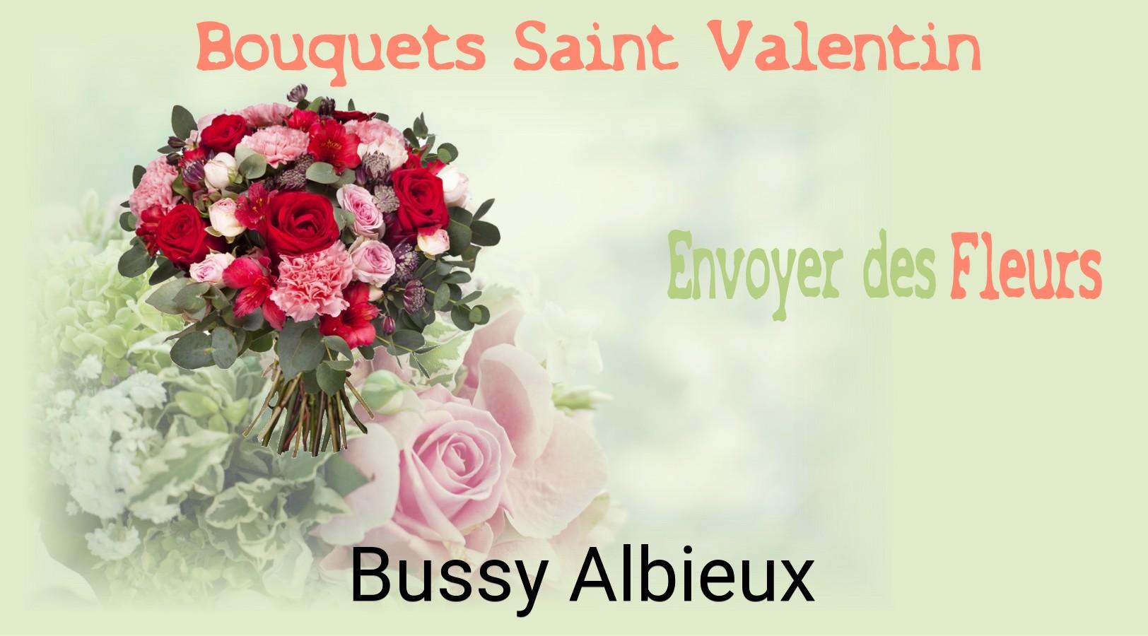 Roses de Saint-Valentin livrées à Bussy-Albieux