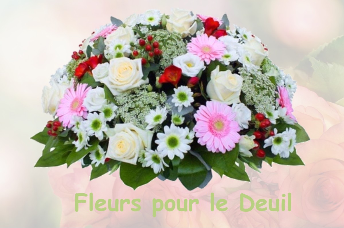 fleurs deuil BUSSY-ALBIEUX